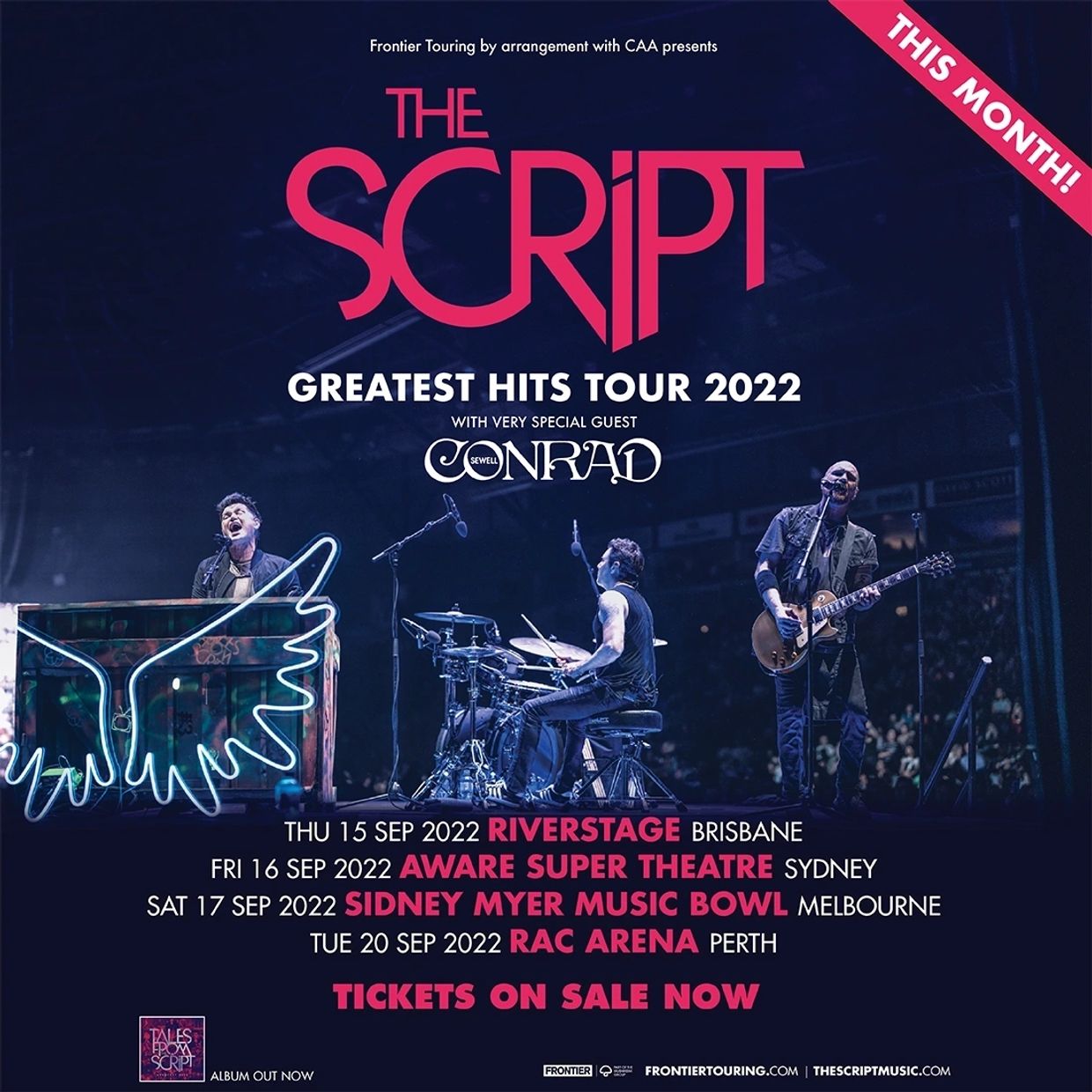 The Script – Sidney Myer Music Bowl