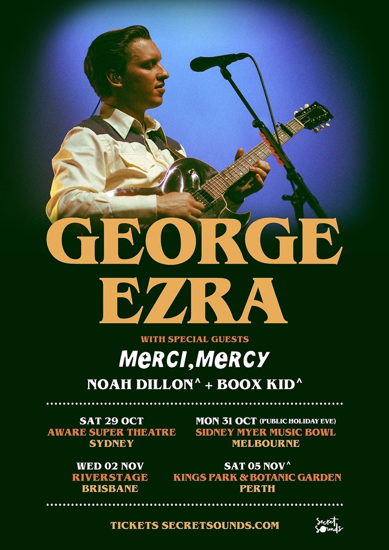 George Ezra – Sidney Myer Music Bowl