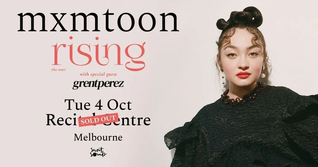 mxmtoon at Melbourne Recital Centre