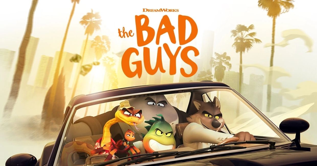 The Bad Guys film promotional artwork